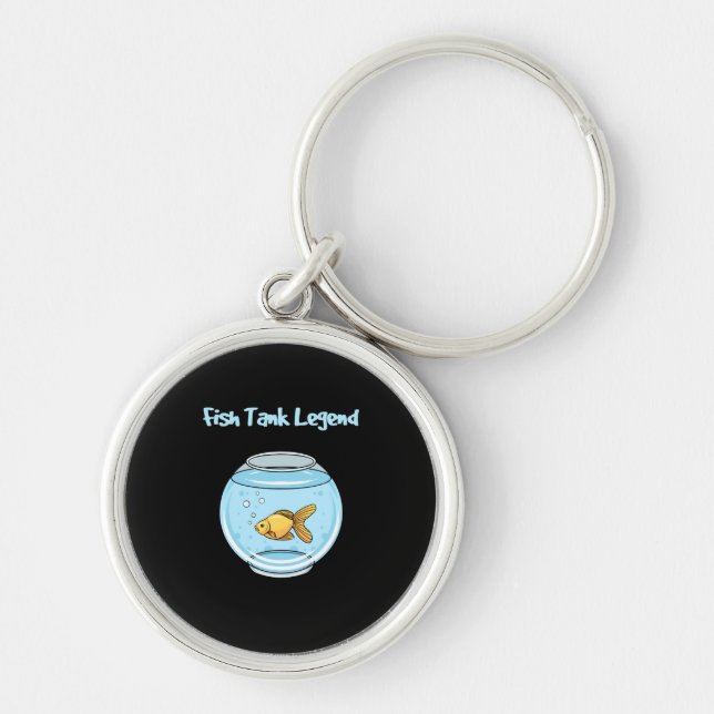 Aquarium Keeper - Fish Tank Legend Keychain (Front)