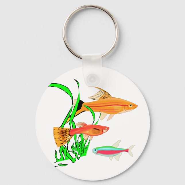 Aquarium Keychain (Front)