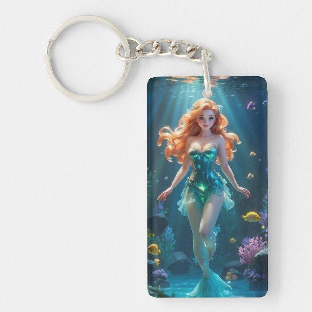 Aquarium  keychain (Front)