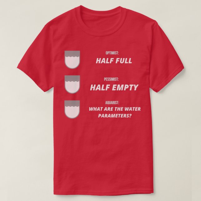 Aquarium Lover funny gift T-Shirt (Design Front)