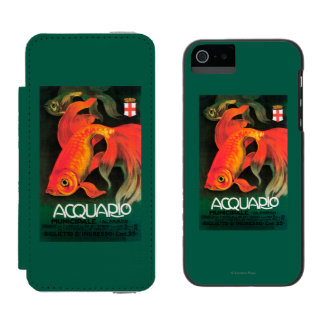 Aquarium & Municipal Park Promotional Poster Wallet Case For iPhone SE/5/5s