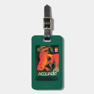 Aquarium & Municipal Park Promotional Poster Luggage Tag