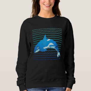 Aquarium Ocean Animal  Killer Whale Aquarist Orca Sweatshirt
