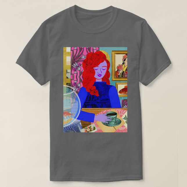Aquarium Room T-Shirt (Design Front)