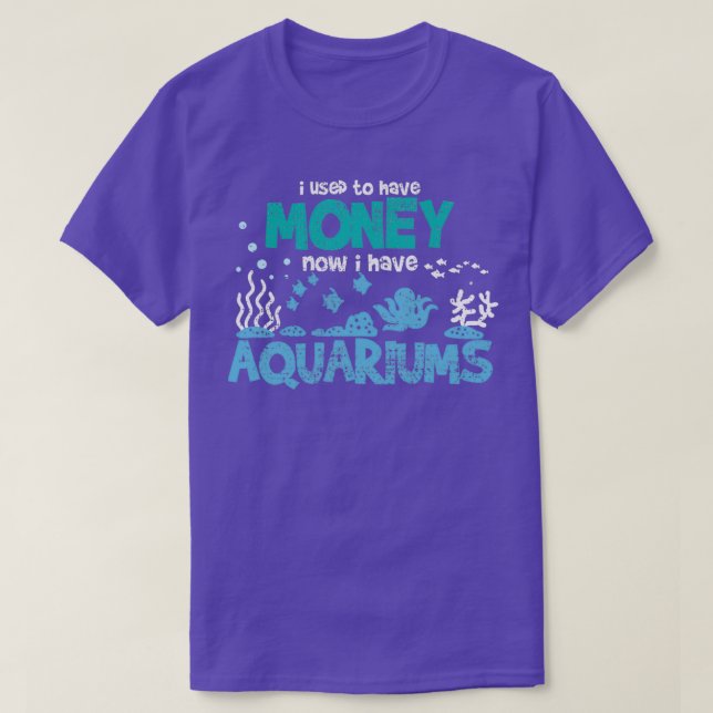 Aquarium Saltwater Fish T-Shirt (Design Front)