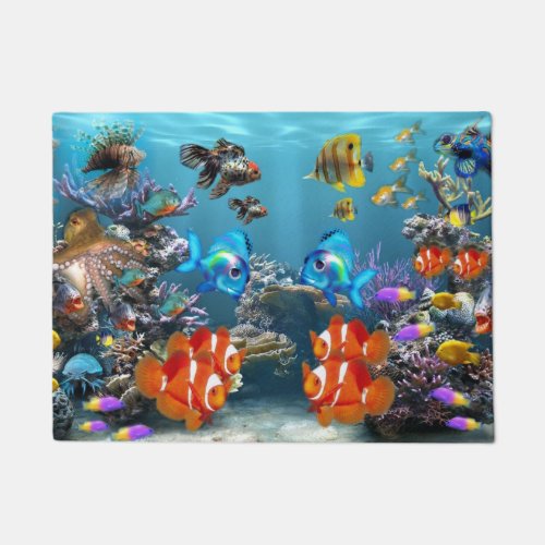 Aquarium Sealife Doormat