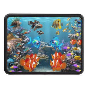 Aquarium Sealife Trailer Hitch Cover