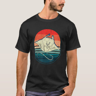 Aquarium Stingray Ocean Animal Scuba Diver Manta T-Shirt