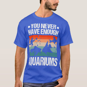Aquarium Vintage Fishkeeper Aquascape Aquarist T-Shirt