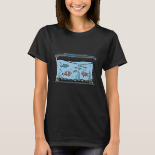 Aquarium with fish and aquatic plants aquarium Gol T-Shirt
