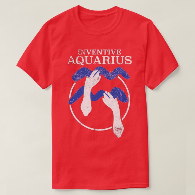 Aquarius 1 T-Shirt (Design Front)