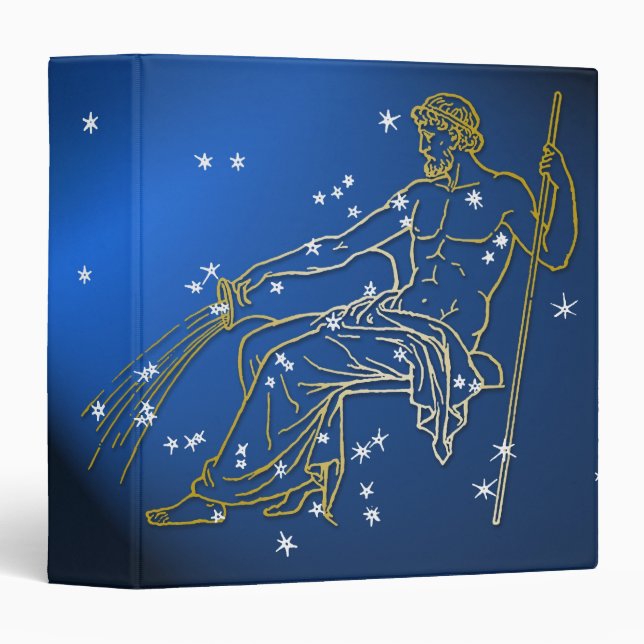 Aquarius 2 3 ring binder (Front/Spine)