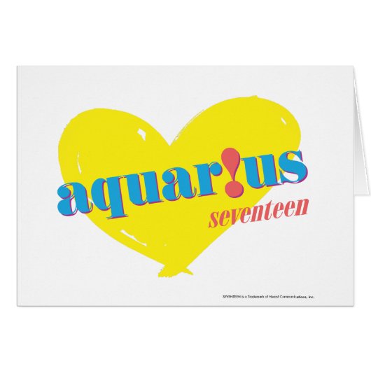 Aquarius 3 cards (Front Horizontal)
