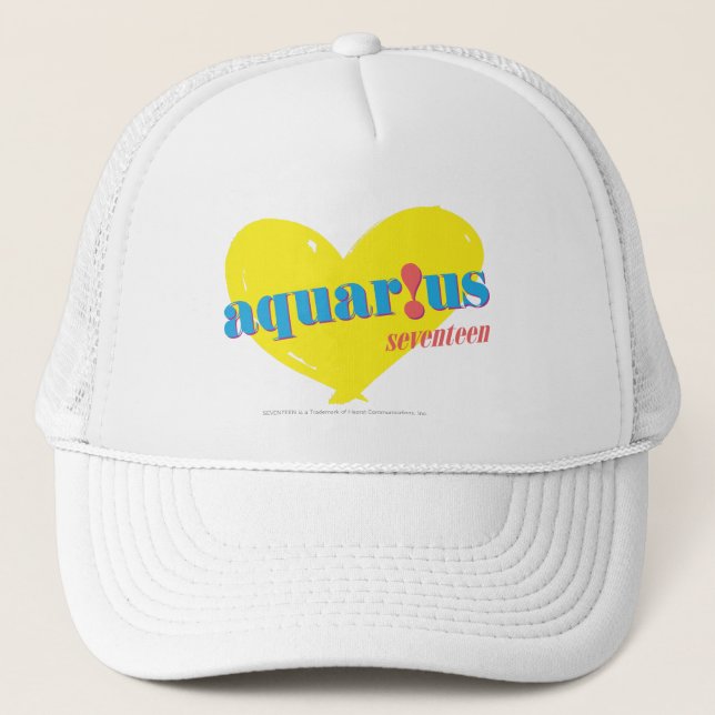 Aquarius 3 trucker hat (Front)
