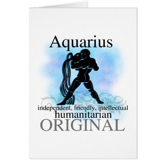 Aquarius About You Cards (Front)