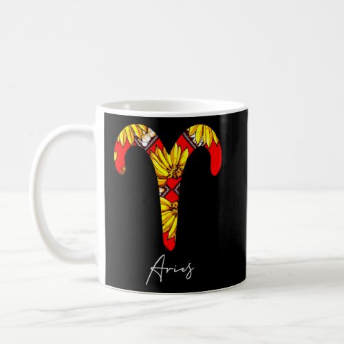 Aquarius Ankara Zodiac Tess By Berts  Coffee Mug