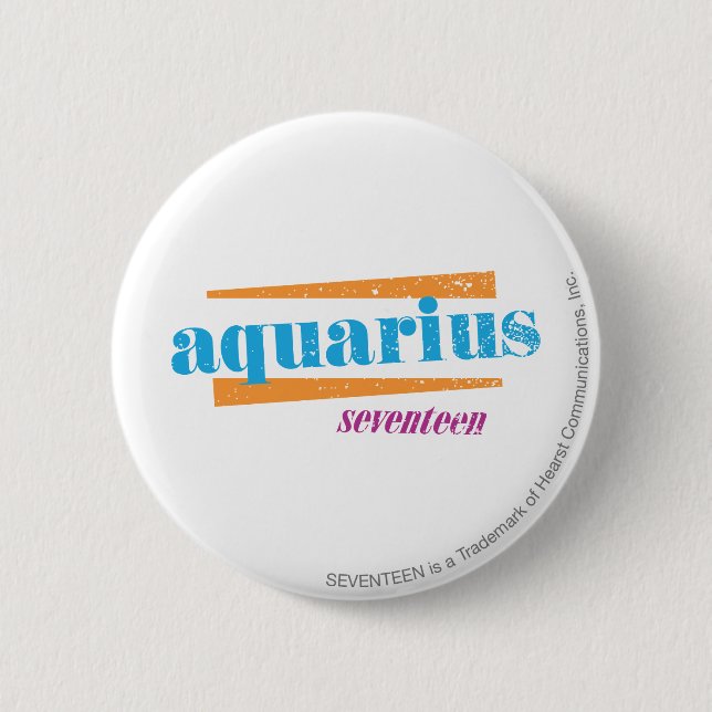 Aquarius Aqua Button (Front)