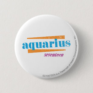 Aquarius Aqua Button