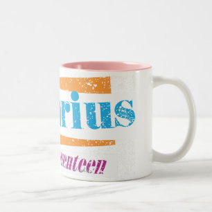 Aquarius Aqua Two-Tone Coffee Mug