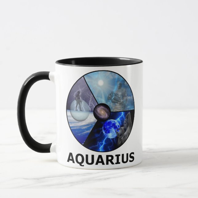 Aquarius - Astrology Mug (Left)