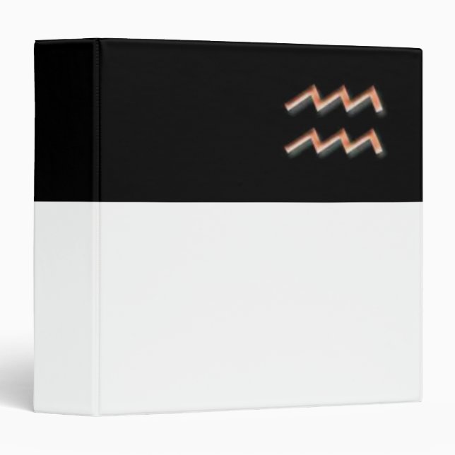 Aquarius Avery Binder (Front/Spine)