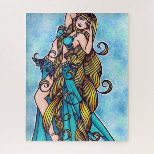 Aquarius Belly Dancer   Jigsaw Puzzle