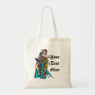 Aquarius Belly Dancer Tote Bag