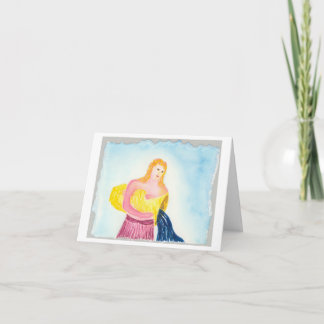 Aquarius Birthday Card