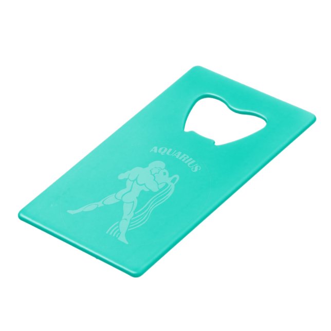 Aquarius Bottle Opener (Front Angled)