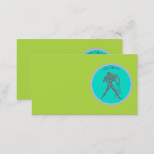 Aquarius Business Card