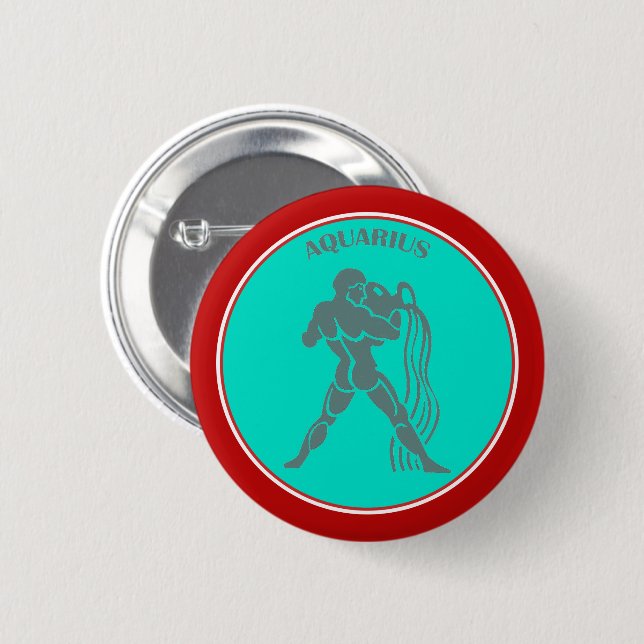 Aquarius Button (Front & Back)