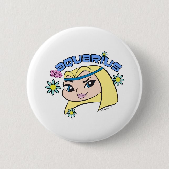Aquarius Button (Front)