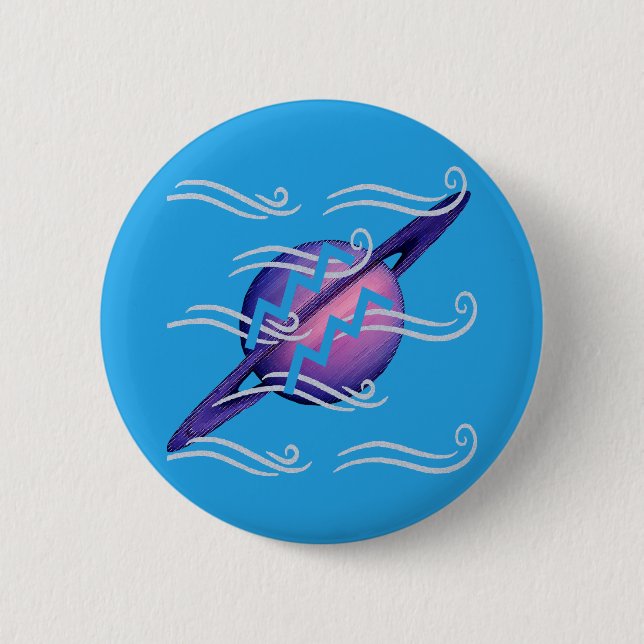 Aquarius Button (Front)