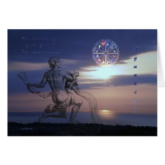 Aquarius Cards (Front Horizontal)