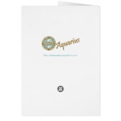 Aquarius Cards (Back)
