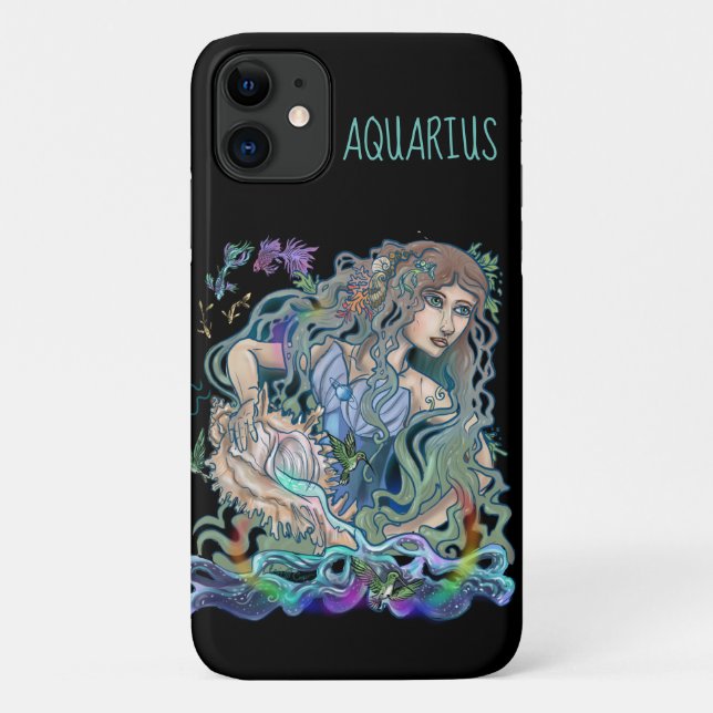 Aquarius~ Case-Mate iPhone Case (Back)