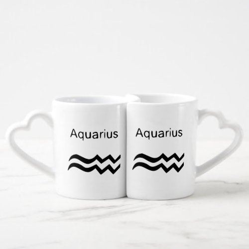 Aquarius Coffee Mug Set