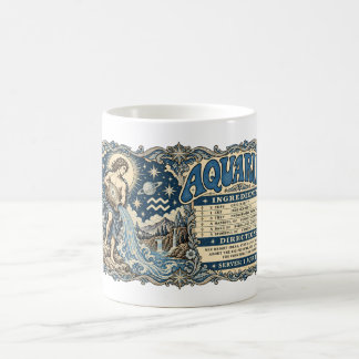 Aquarius Coffee Mug – Vintage Water Bearer