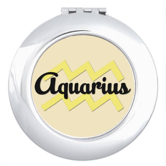 Aquarius Compact Mirror (Front)