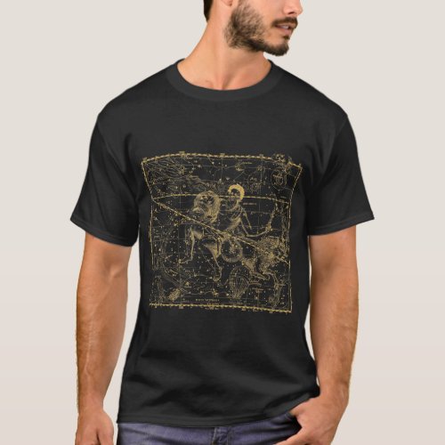 Aquarius Constellation Vintage Astronomy _ Astrol T_Shirt