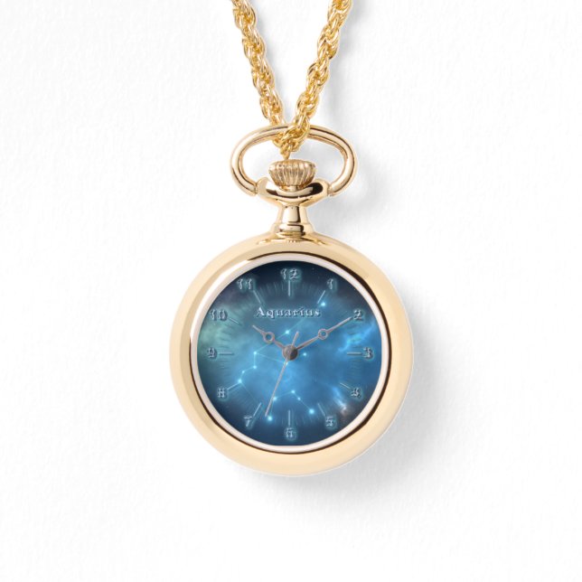 Aquarius constellation watch (Front)