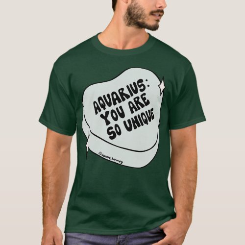 Aquarius Conversation T_Shirt