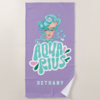 Aquarius Custom name Birthday Gift