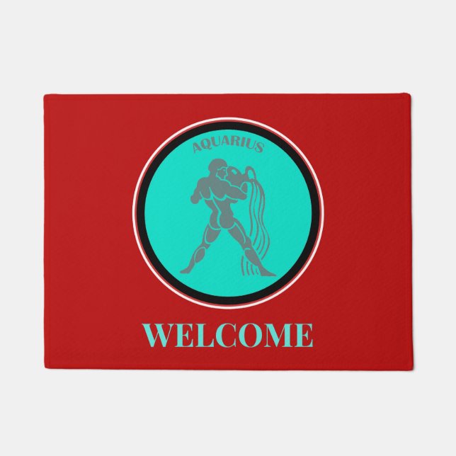 Aquarius Doormat (Front)