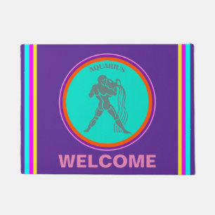 Aquarius Doormat