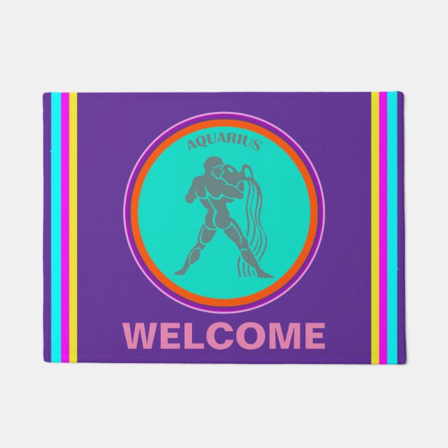 Aquarius Doormat (Front)