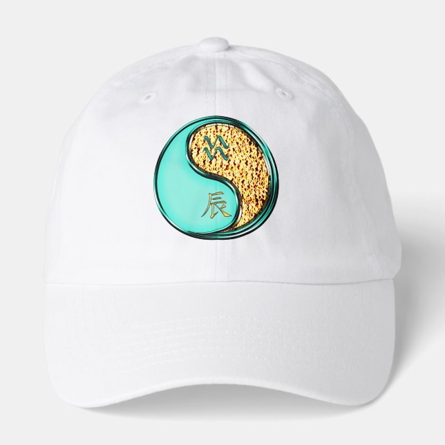 Aquarius & Fire Dragon Hat (Front)