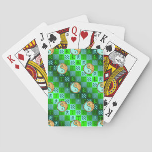 Aquarius & Fire Goat Poker Cards