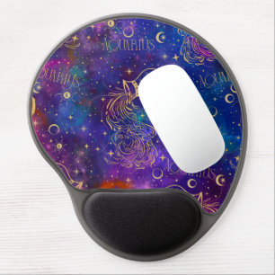 Aquarius Galaxy Gel Mouse Pad