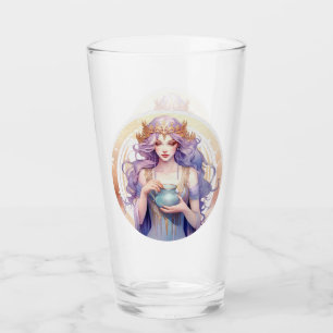 Aquarius Glass Cup
